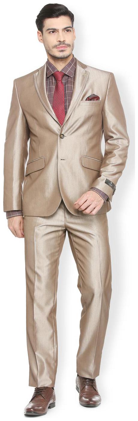 

Van Heusen Brown Two Piece Suit