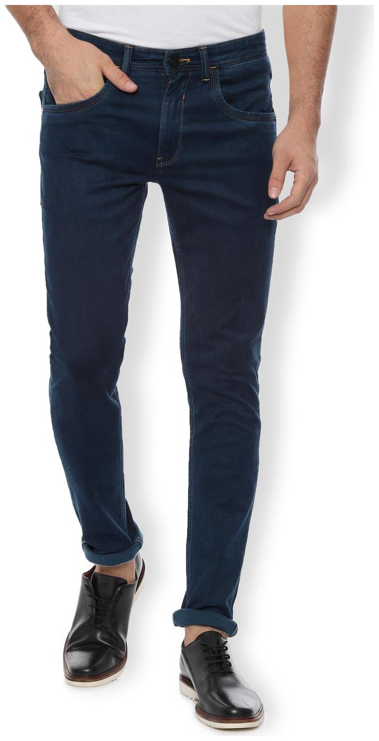

Van Heusen Men Navy Blue Skinny Fit Jeans