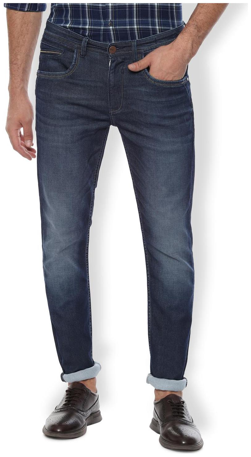 

Van Heusen Men Navy Blue Slim Fit Jeans