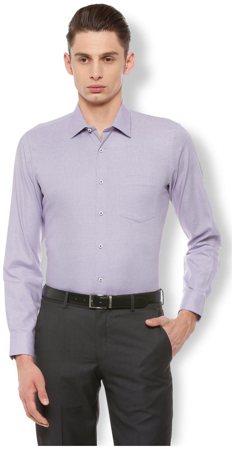 

Van Heusen Men Slim fit Formal Shirt - Blue