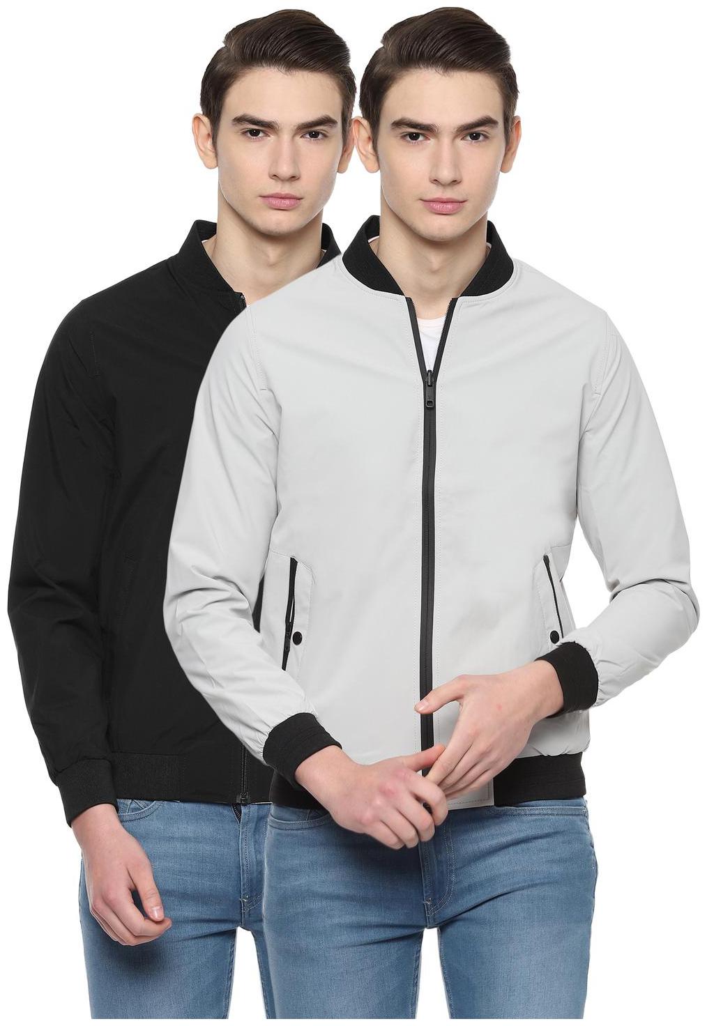 

Van Heusen Black Reversible Jacket