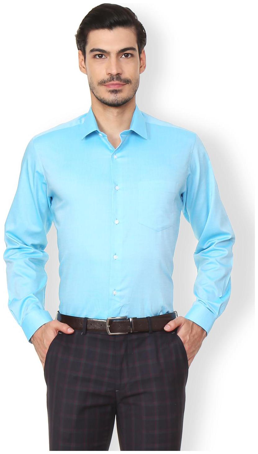 

Van Heusen Men Regular fit Formal Shirt - Blue