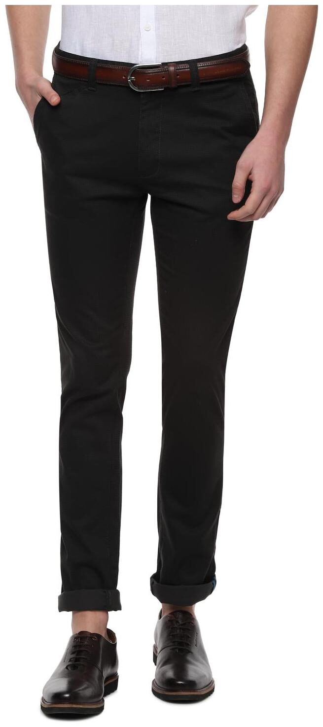 

Van Heusen Black Casual Trouser