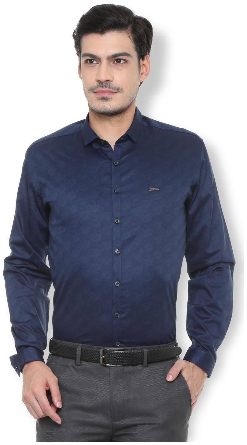 

Van Heusen Men Slim fit Formal Shirt - Blue