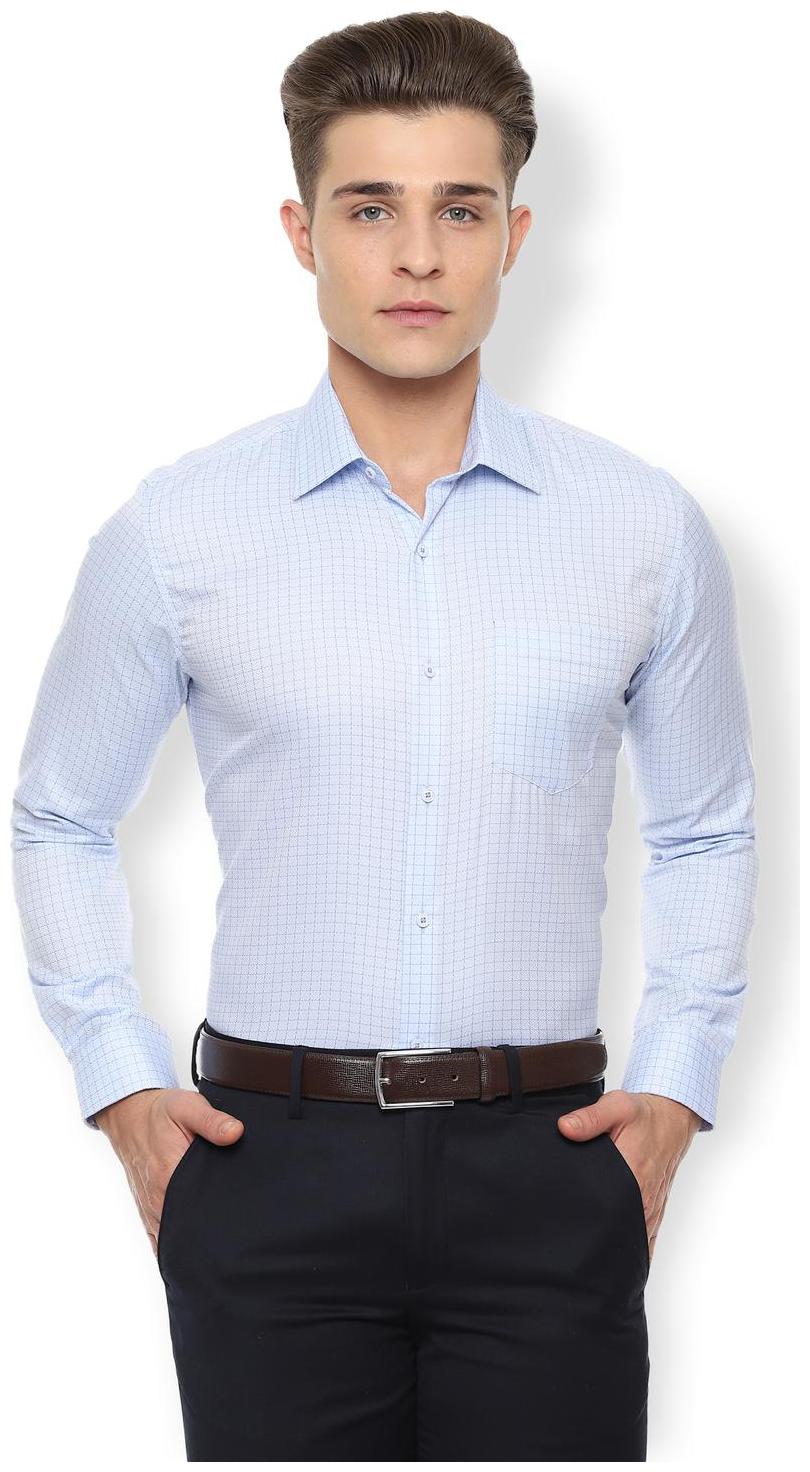 

Van Heusen Men Slim fit Formal Shirt - Blue