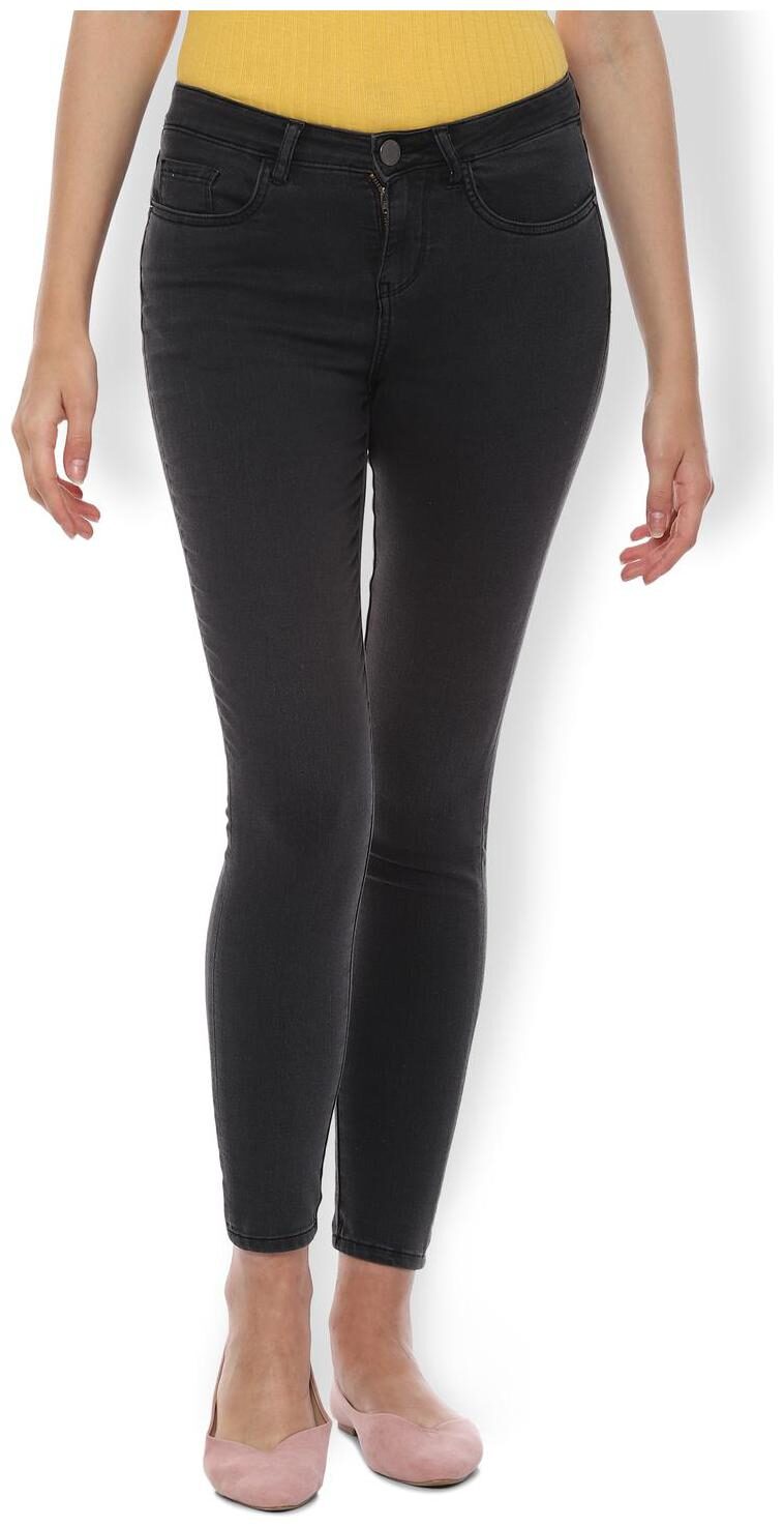 

Van Heusen Women Black Skinny fit Jeans