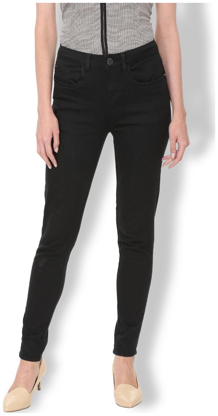 

Van Heusen Women Black Skinny fit Jeans