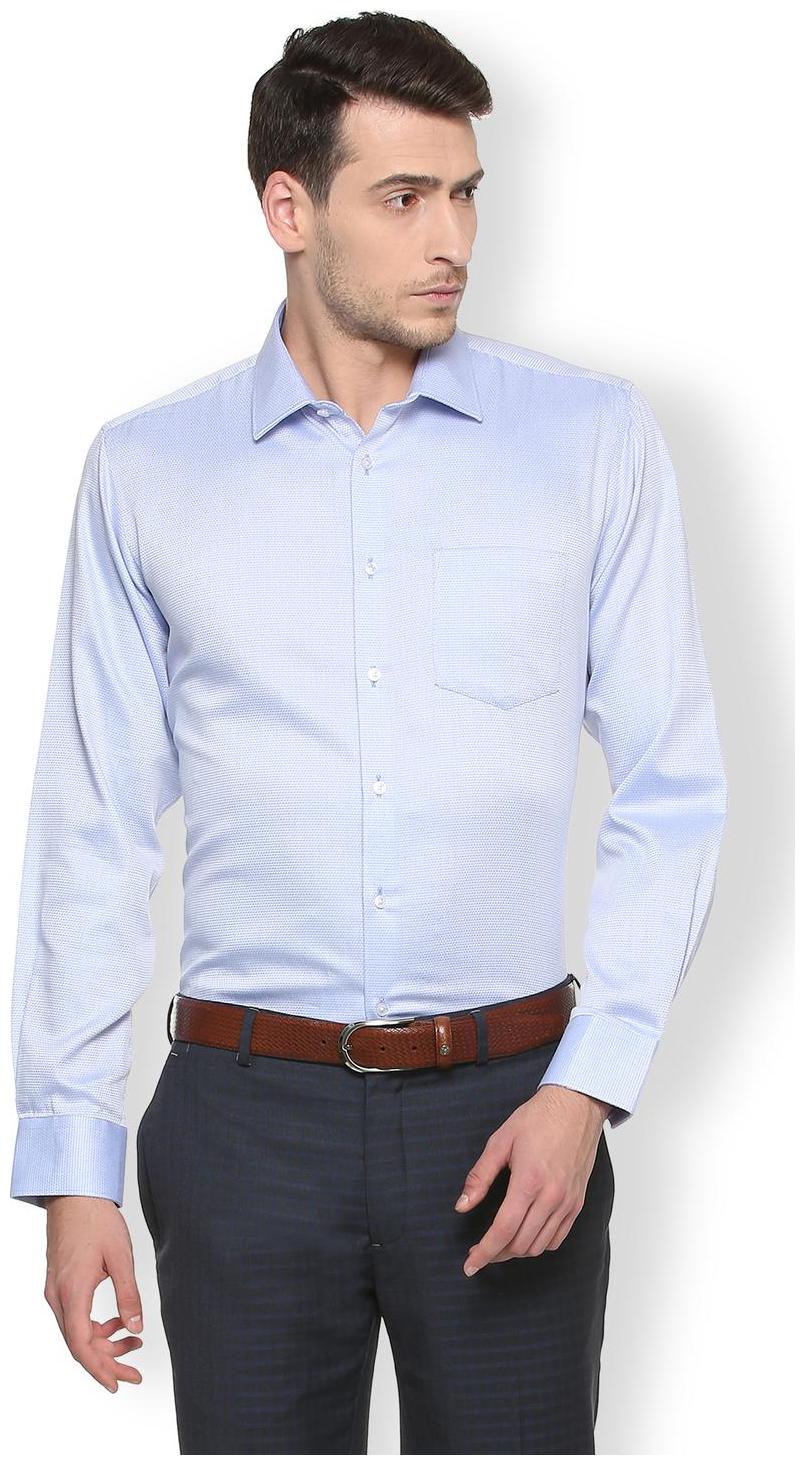

Van Heusen Men Super slim fit Formal Shirt - Blue
