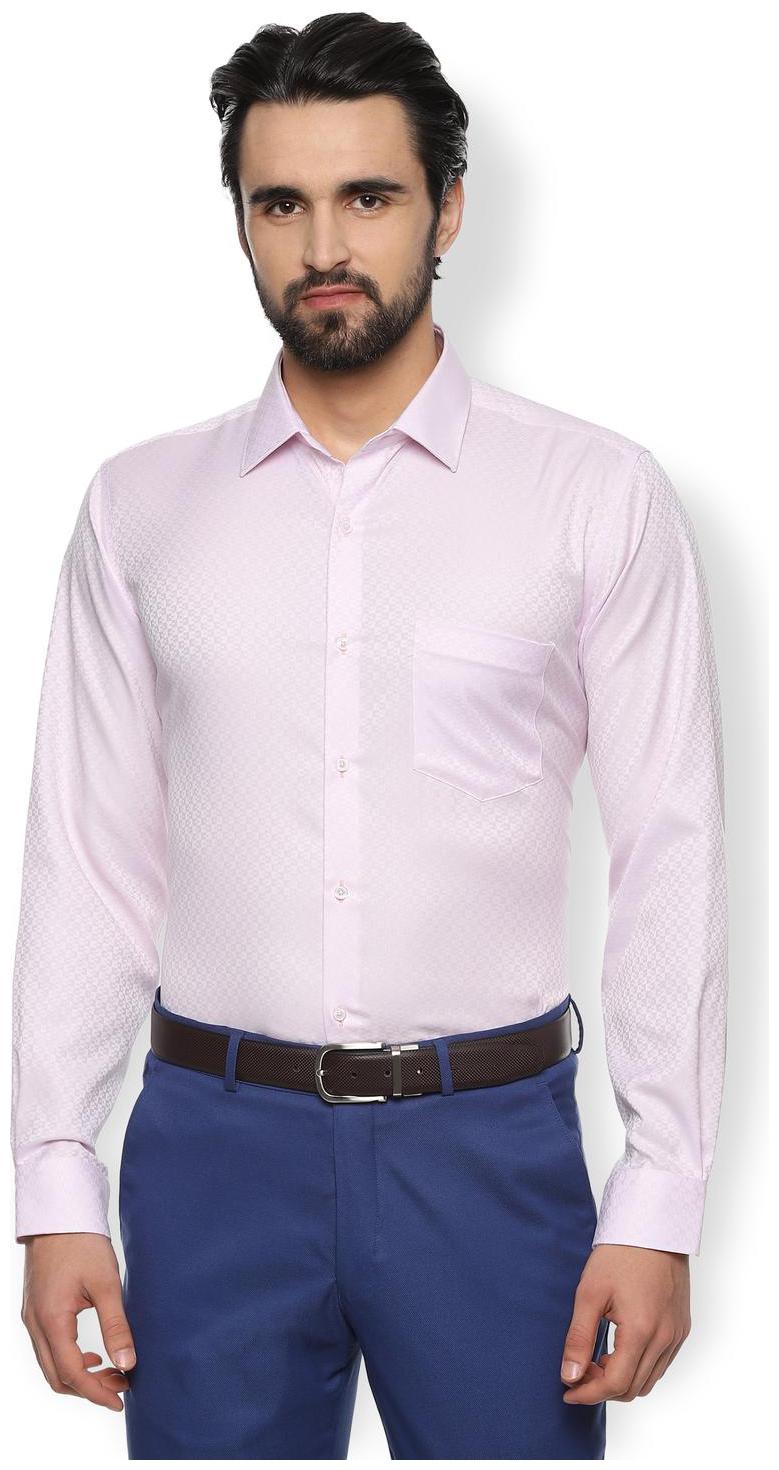 

Van Heusen Men Regular fit Formal Shirt - Pink
