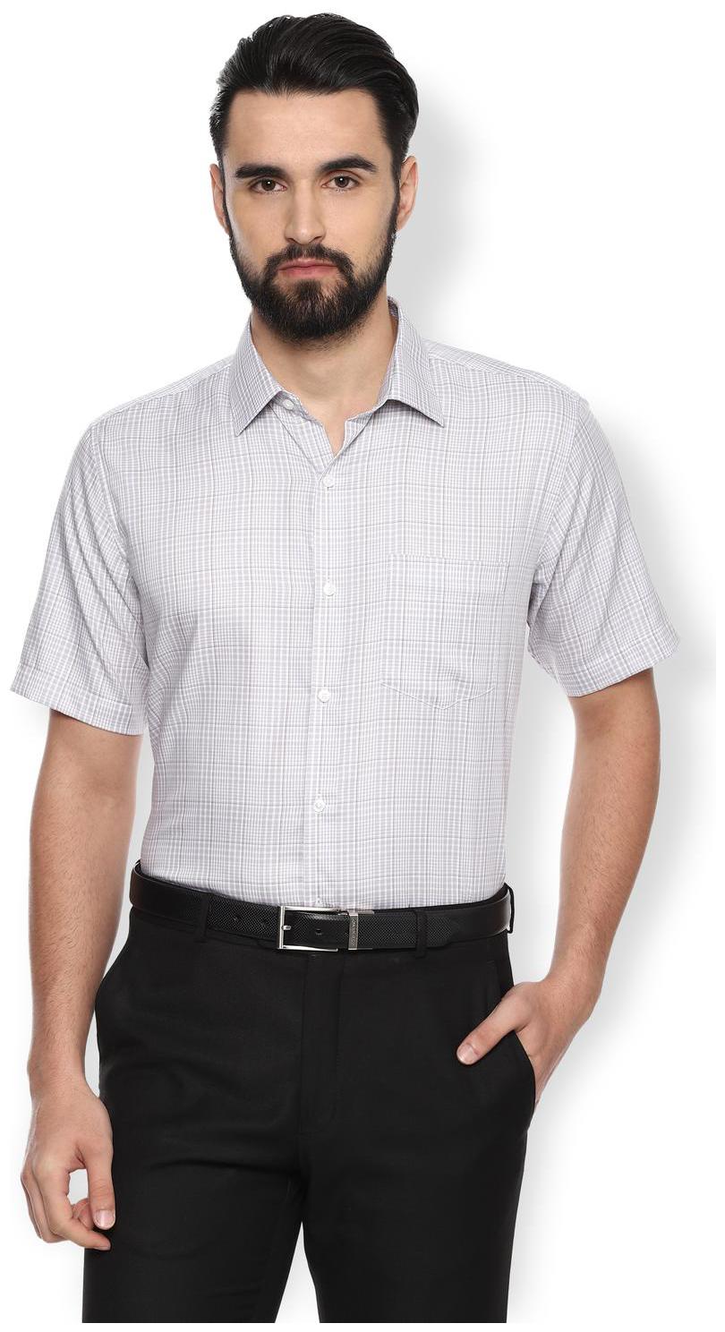 

Van Heusen Men Regular fit Formal Shirt - Grey