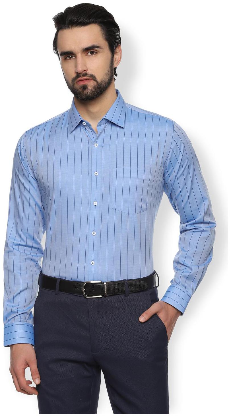 

Van Heusen Men Slim fit Formal Shirt - Blue