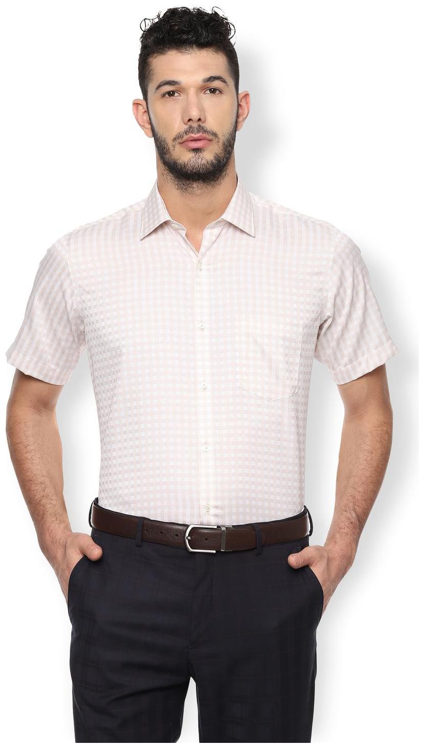 

Van Heusen Men Regular fit Formal Shirt - Beige