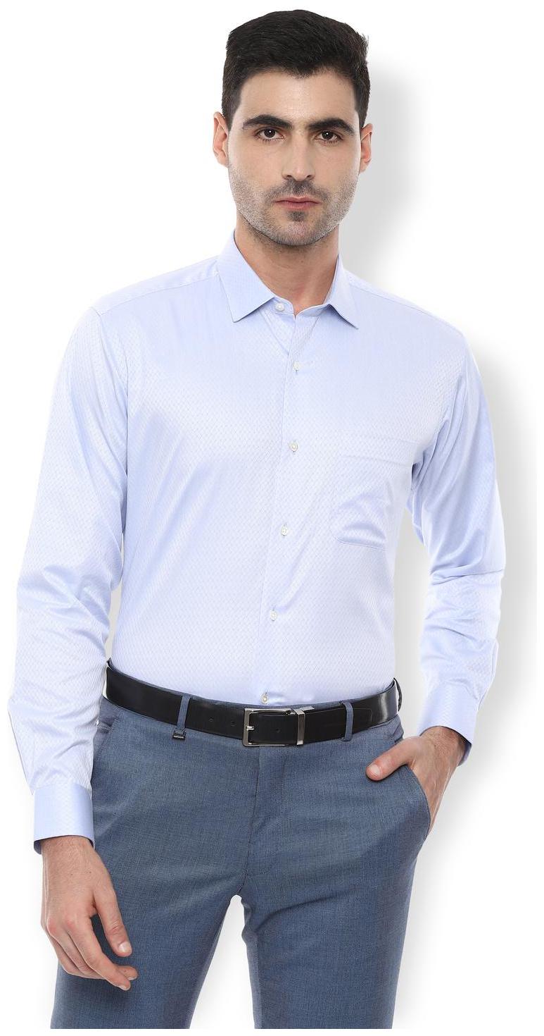 

Van Heusen Men Regular fit Formal Shirt - Blue