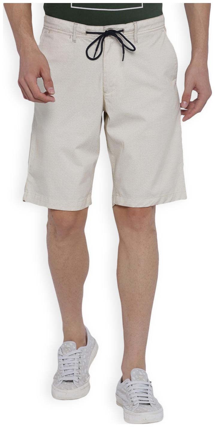

Van Heusen Men Beige Slim Fit Chinos Shorts