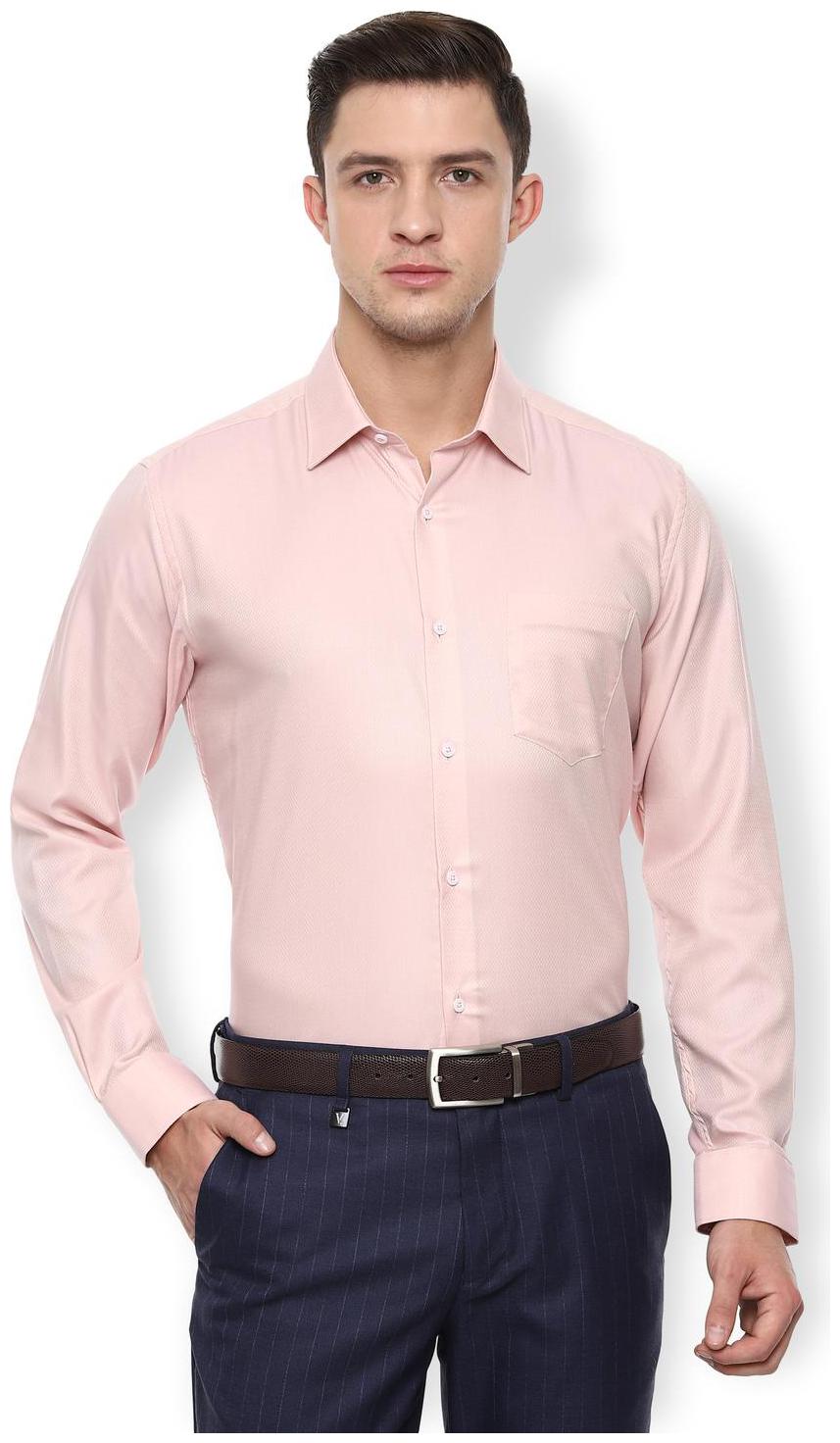 

Van Heusen Men Regular fit Formal Shirt - Orange