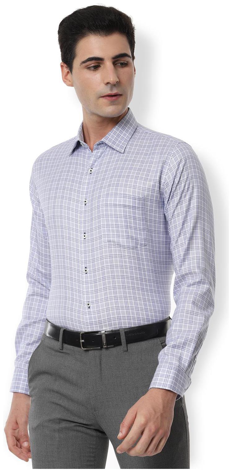 

Van Heusen Men Slim fit Formal Shirt - Blue