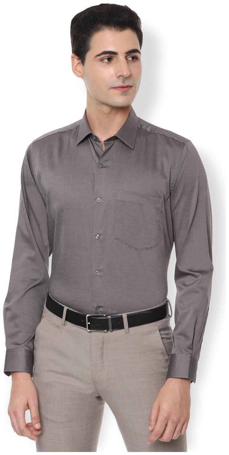 

Van Heusen Men Regular fit Formal Shirt - Grey