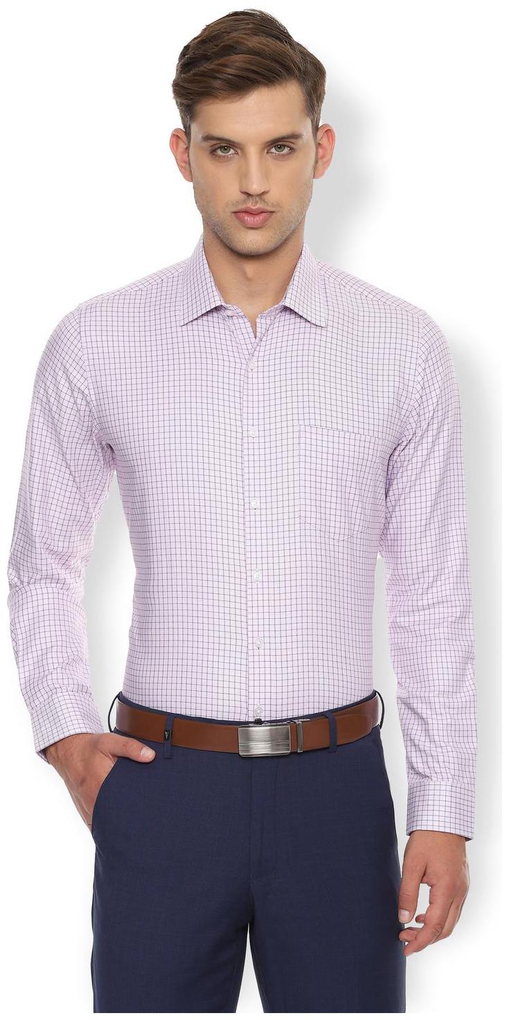 

Van Heusen Men Slim fit Formal Shirt - Pink