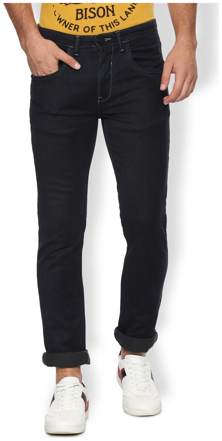 

Van Heusen Men Navy Blue Slim Fit Jeans