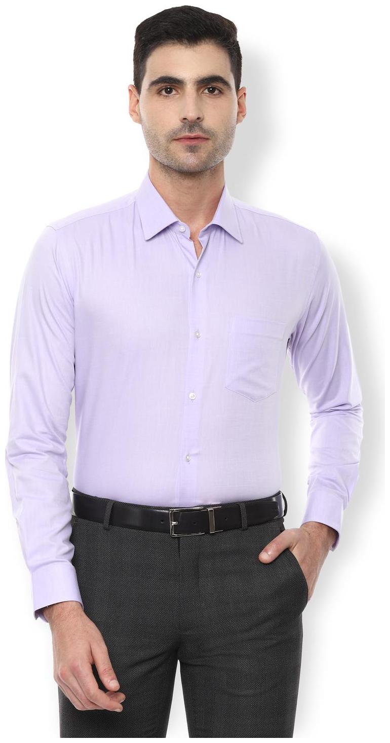 

Van Heusen Men Slim fit Formal Shirt - Purple