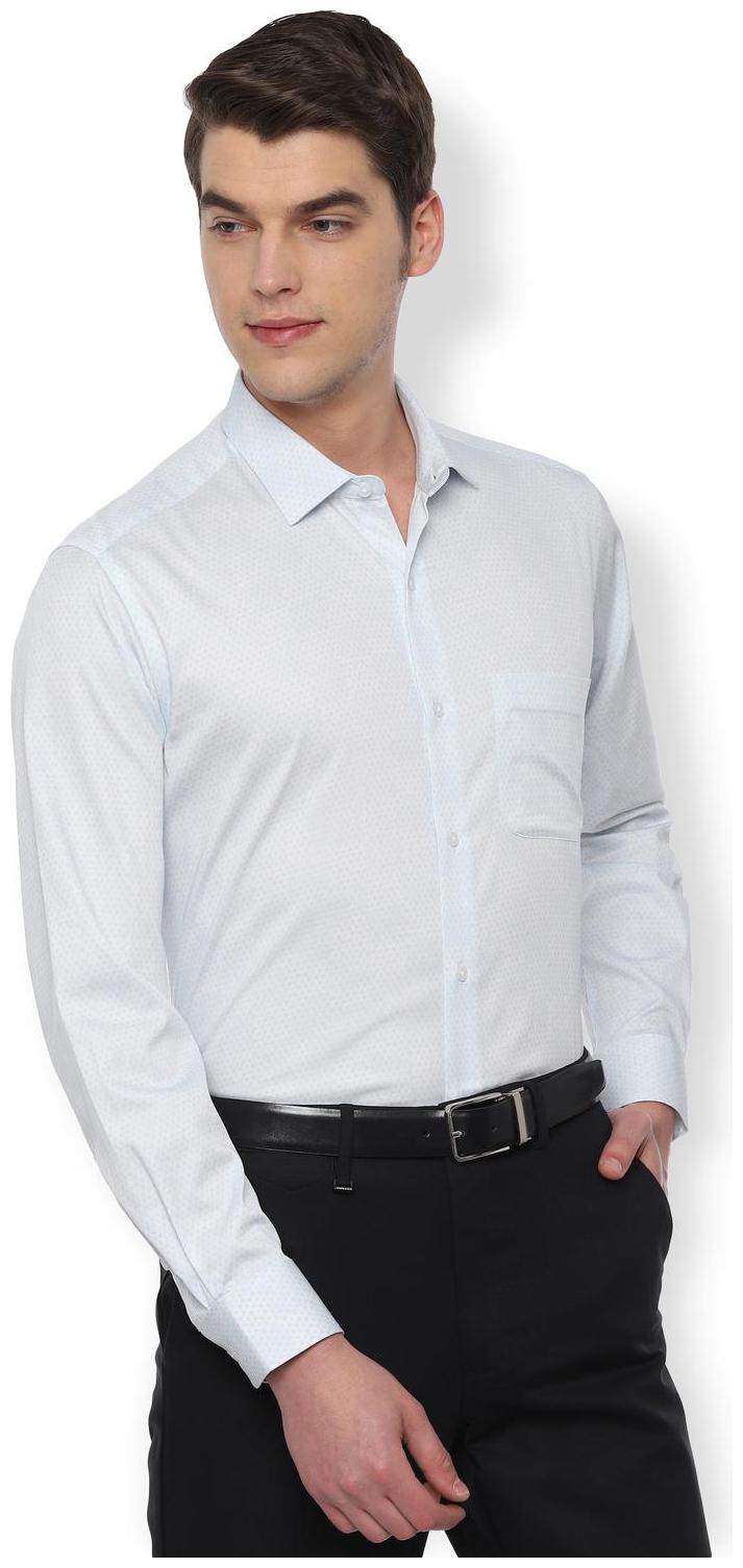 

Van Heusen Men Regular fit Formal Shirt - Blue