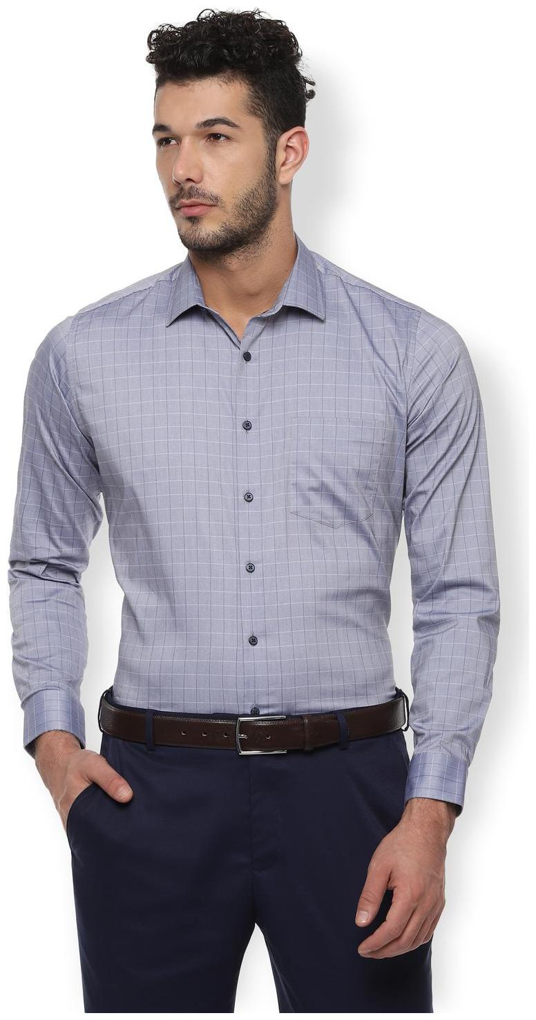 

Van Heusen Men Slim fit Formal Shirt - Blue