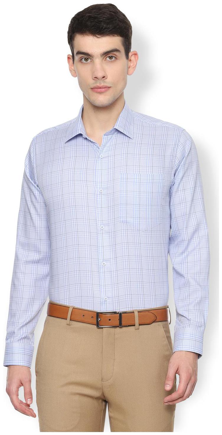 

Van Heusen Men Slim fit Formal Shirt - Blue