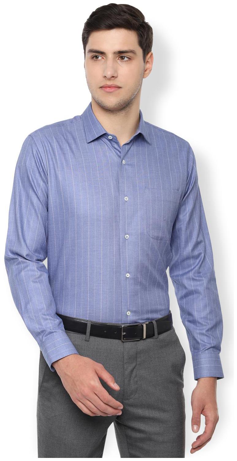 

Van Heusen Men Slim fit Formal Shirt - Blue