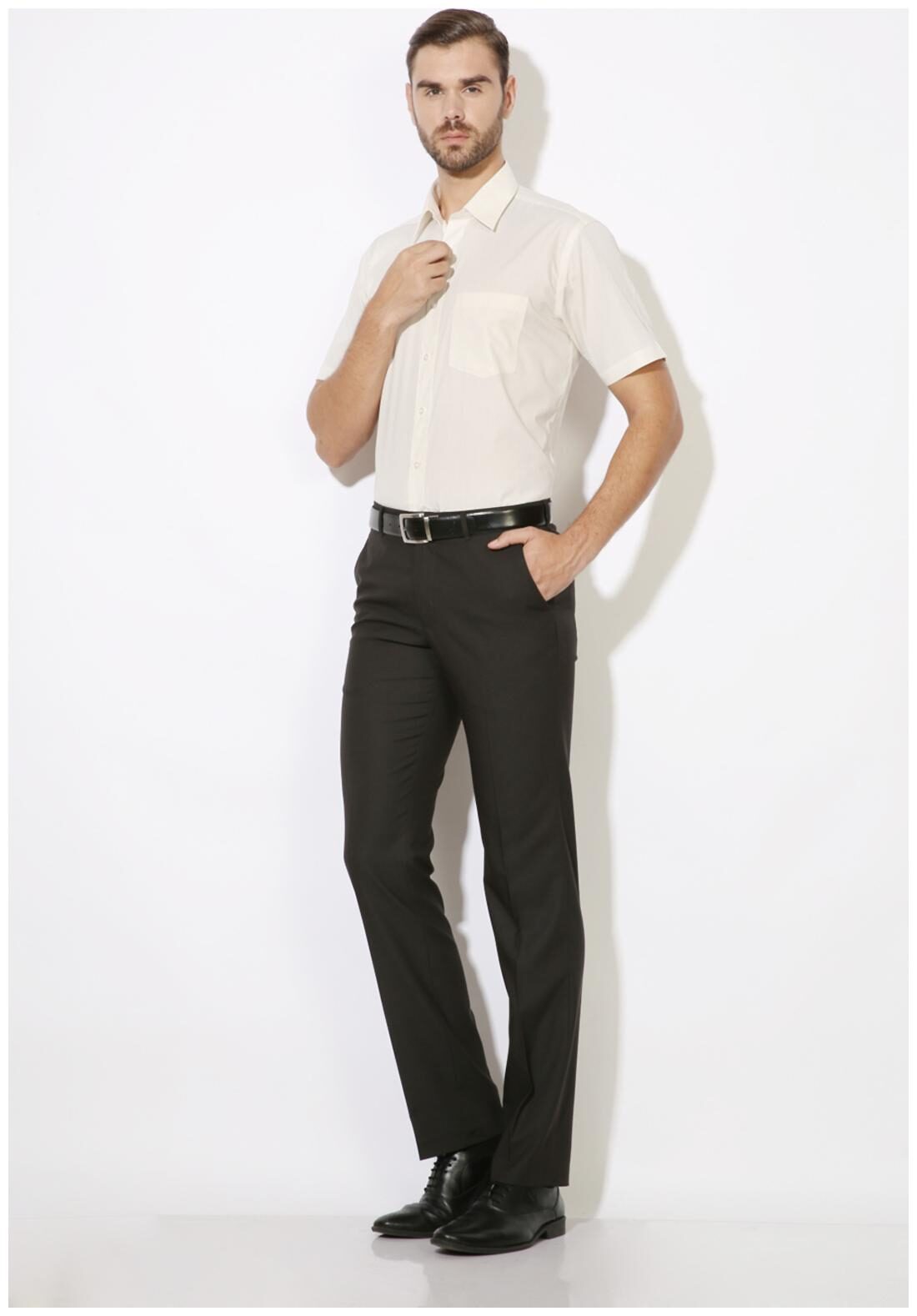 

Van Heusen Men Slim fit Formal Shirt - White