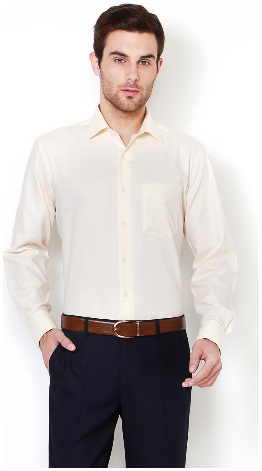 

Van Heusen Men Regular fit Formal Shirt - White