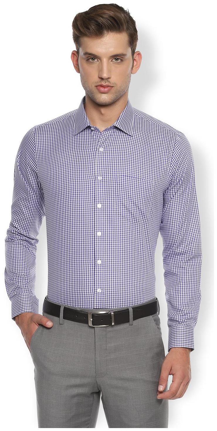 

Van Heusen Men Slim fit Formal Shirt - Purple