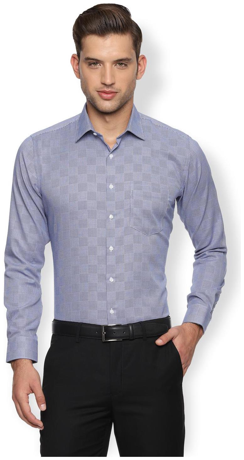 

Van Heusen Men Slim fit Formal Shirt - Blue