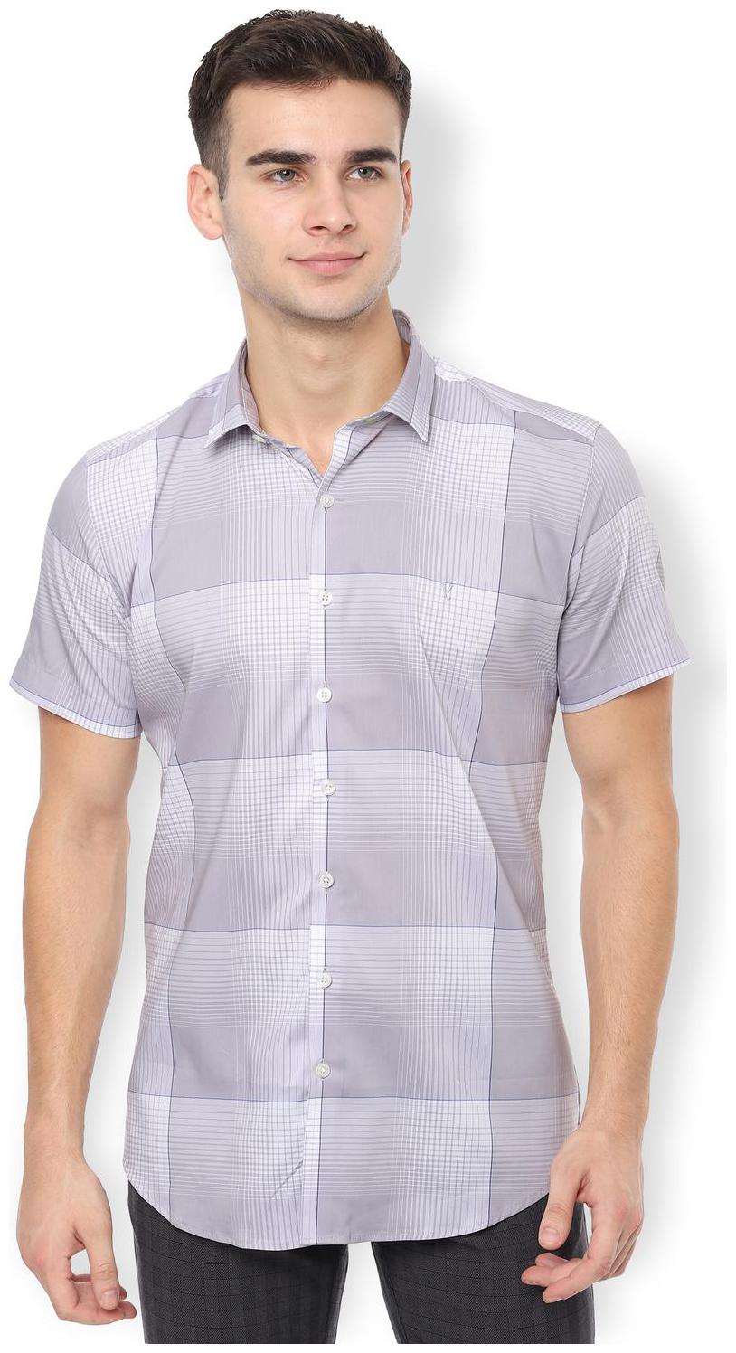 

Van Heusen Men Slim fit Formal Shirt - Grey