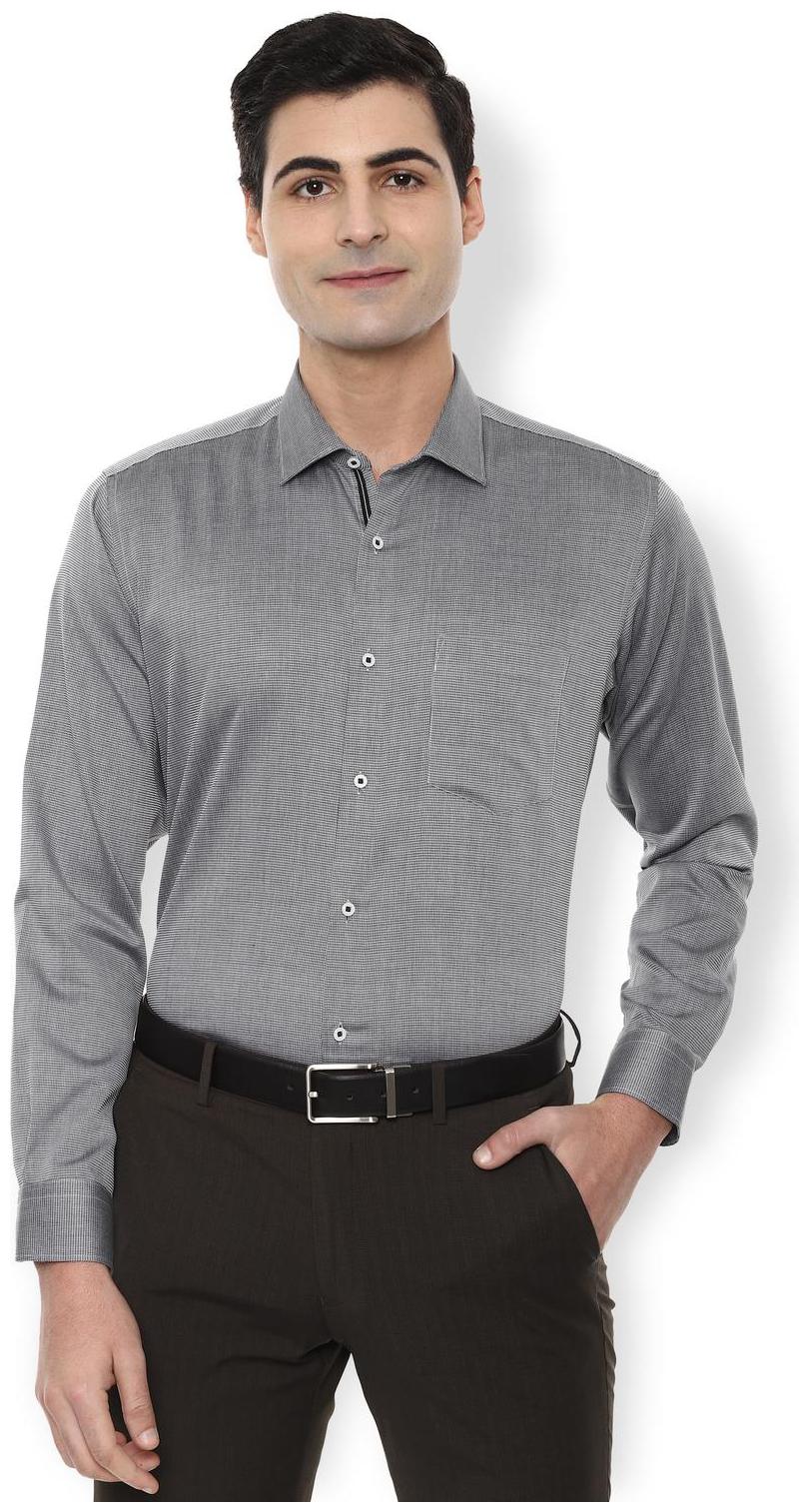

Van Heusen Men Regular fit Formal Shirt - Grey