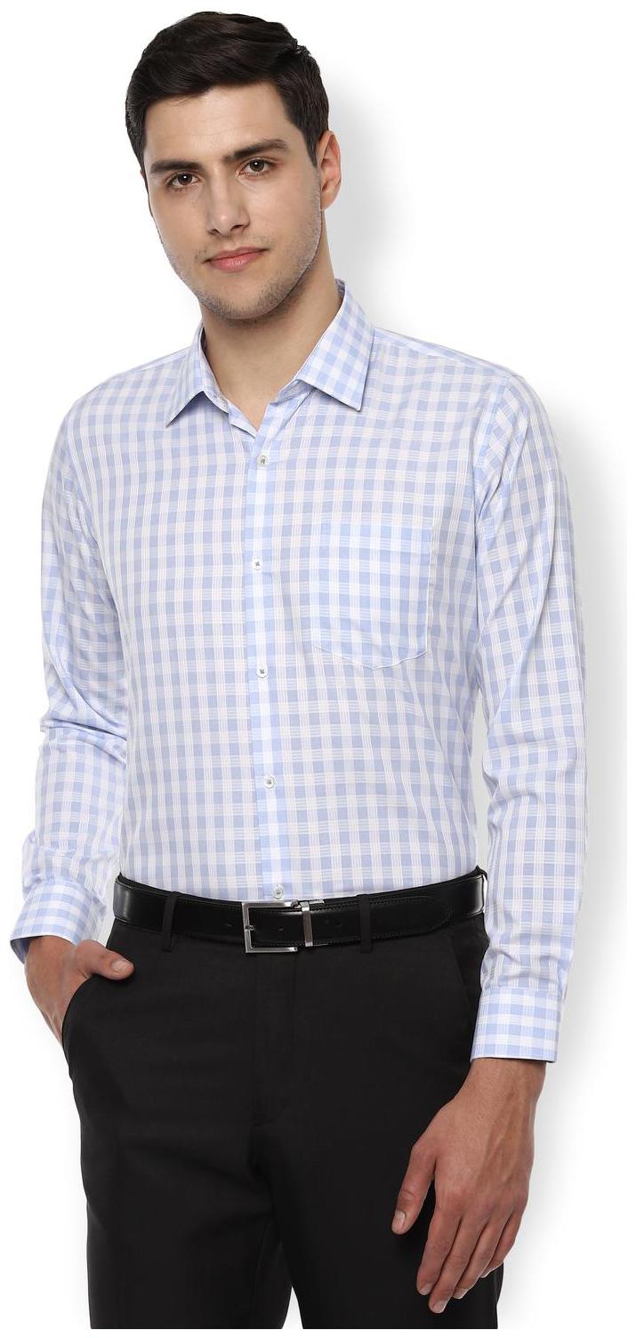 

Van Heusen Men Slim fit Formal Shirt - Blue