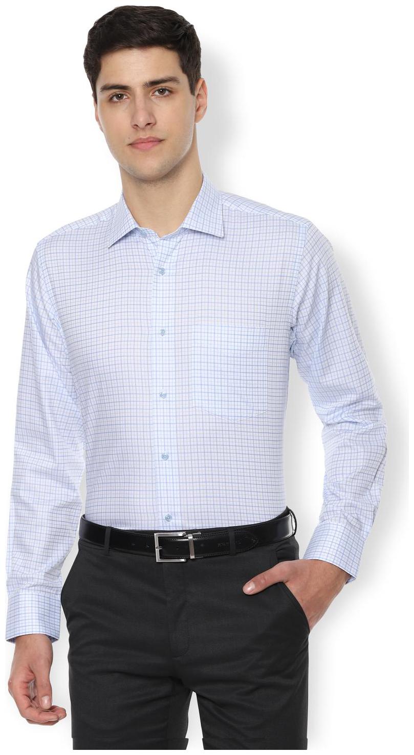 

Van Heusen Men Regular fit Formal Shirt - Blue