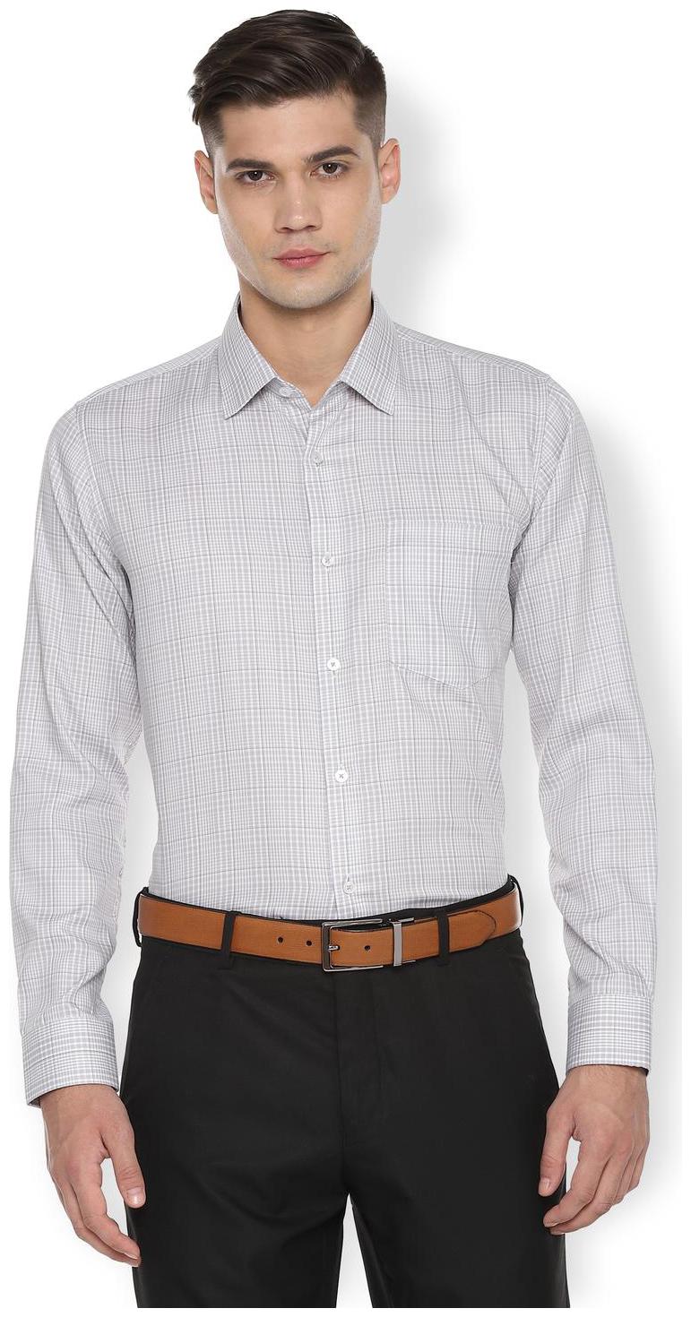 

Van Heusen Men Slim fit Formal Shirt - Grey