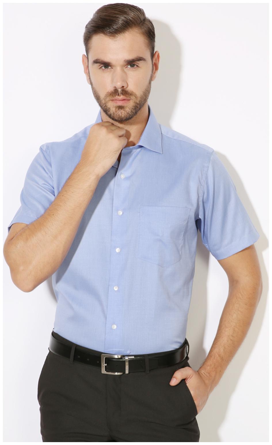 

Van Heusen Men Regular fit Formal Shirt - Blue