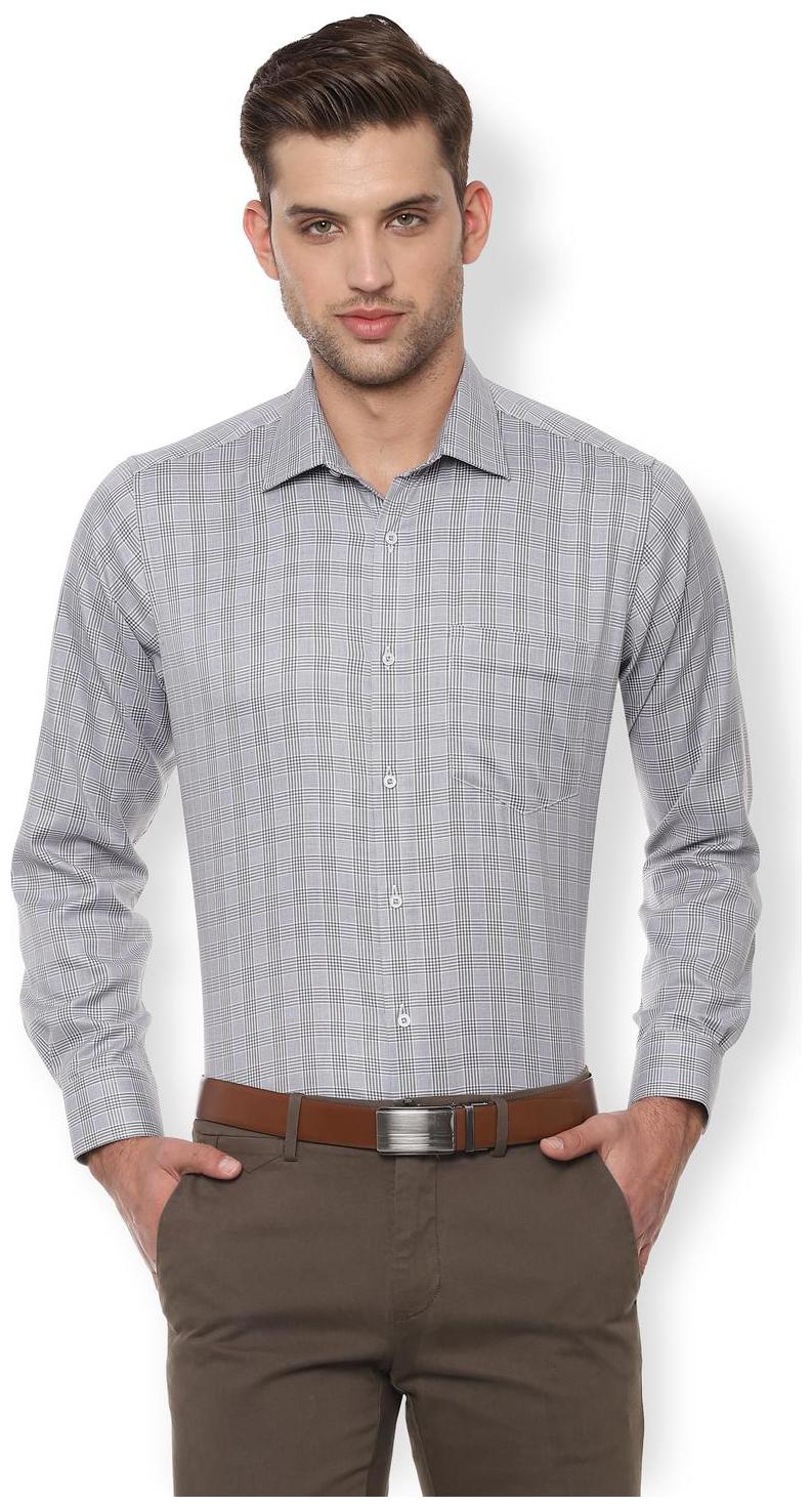 

Van Heusen Men Regular fit Formal Shirt - Grey