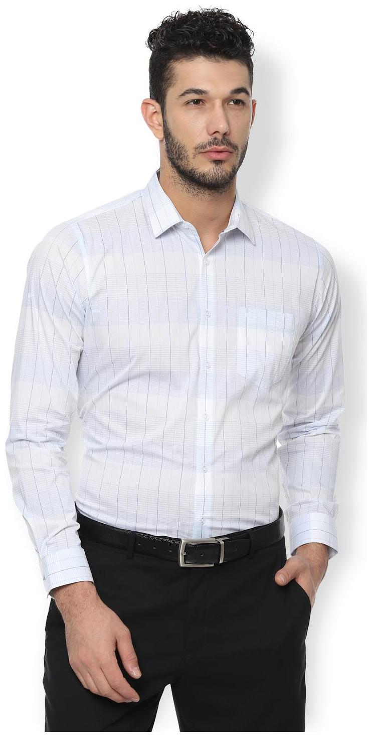 

Van Heusen Men Slim fit Formal Shirt - Blue