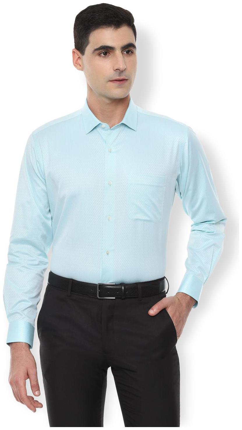 

Van Heusen Men Regular fit Formal Shirt - Blue