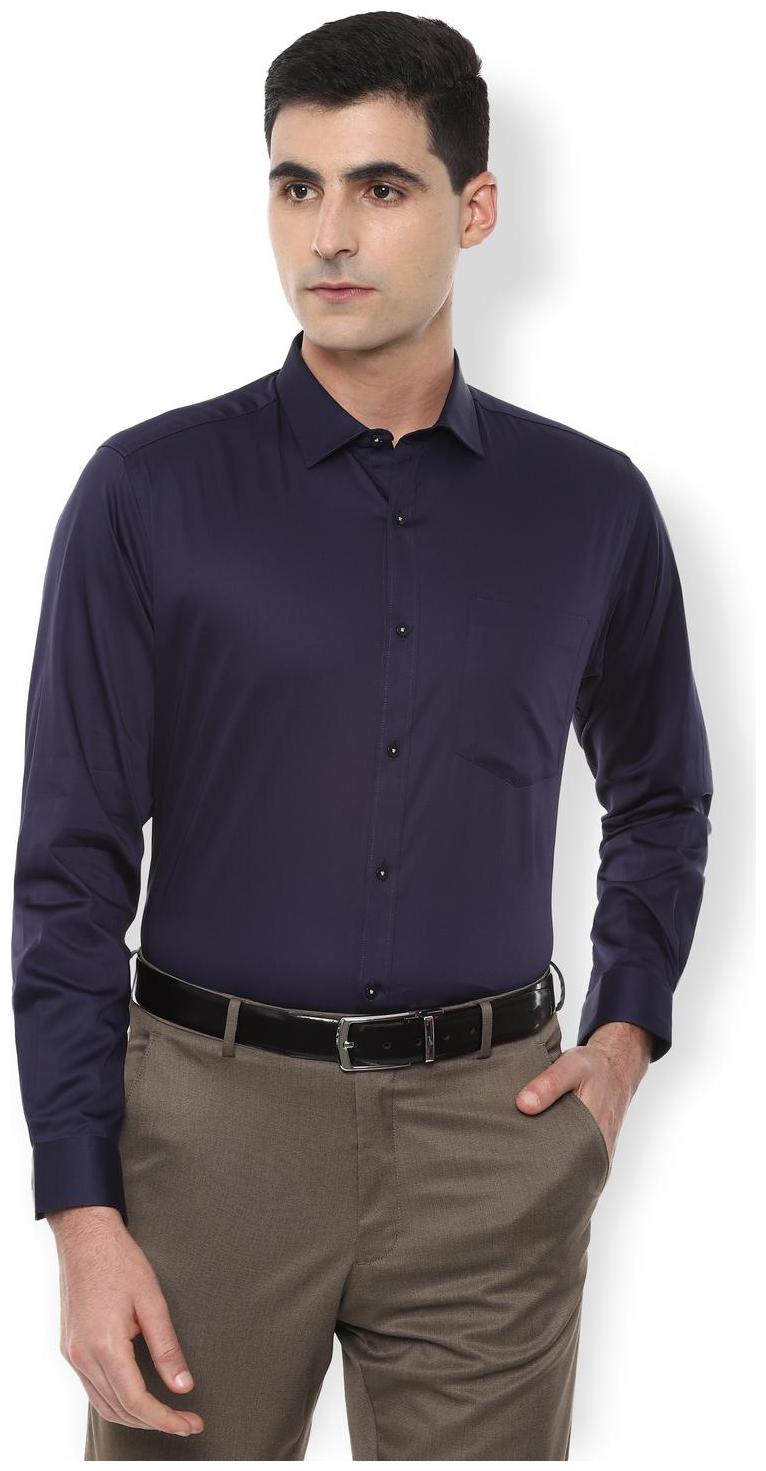 

Van Heusen Men Regular fit Formal Shirt - Navy blue