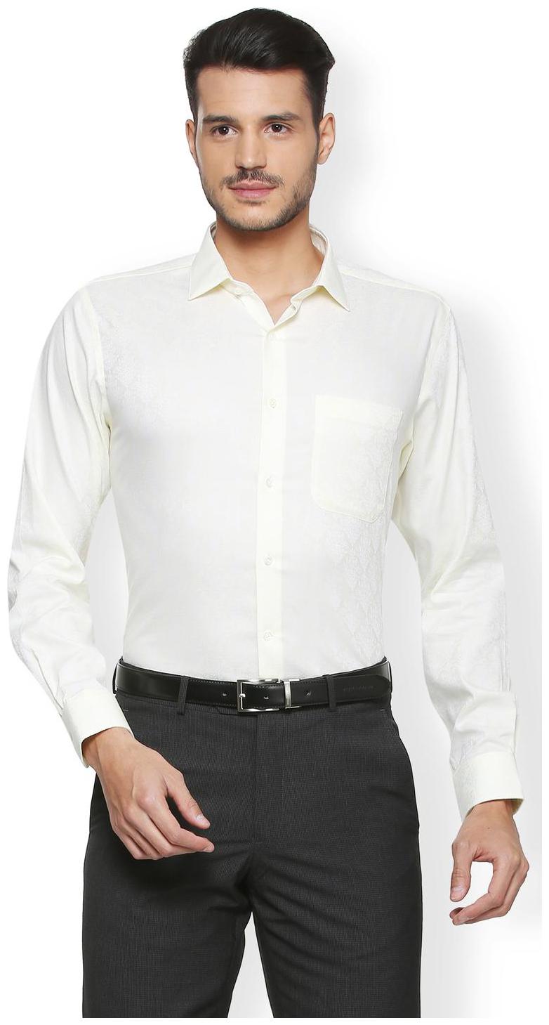 

Van Heusen Men Regular fit Formal Shirt - Yellow