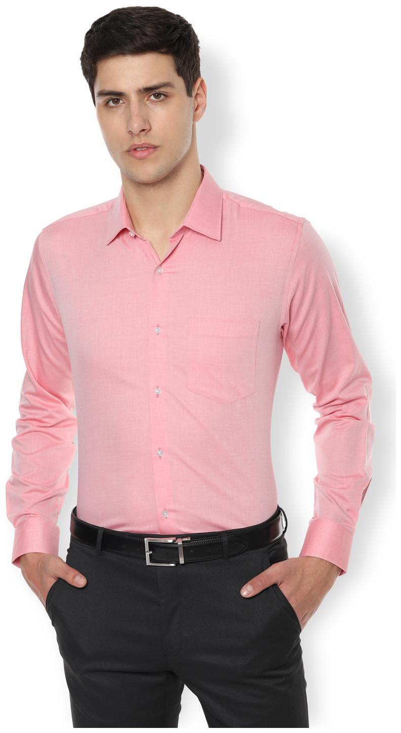 

Van Heusen Men Slim fit Formal Shirt - Pink
