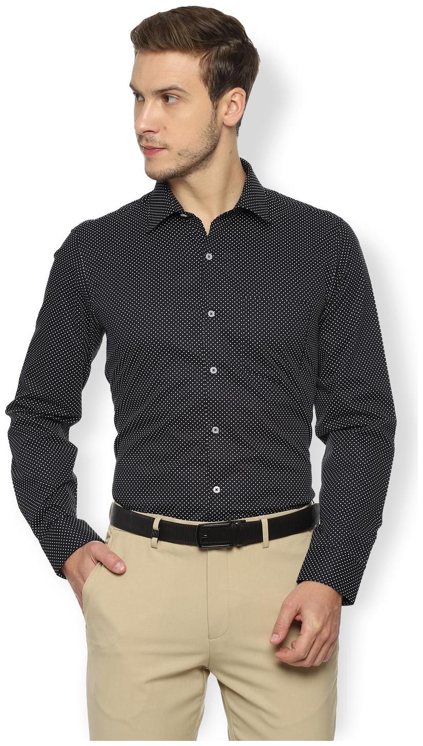 

Van Heusen Men Slim fit Formal Shirt - Blue
