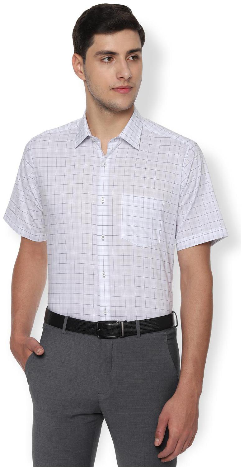 

Van Heusen Men Regular fit Formal Shirt - White