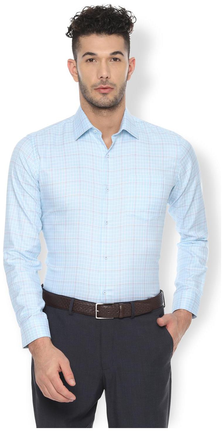 

Van Heusen Men Slim fit Formal Shirt - Blue