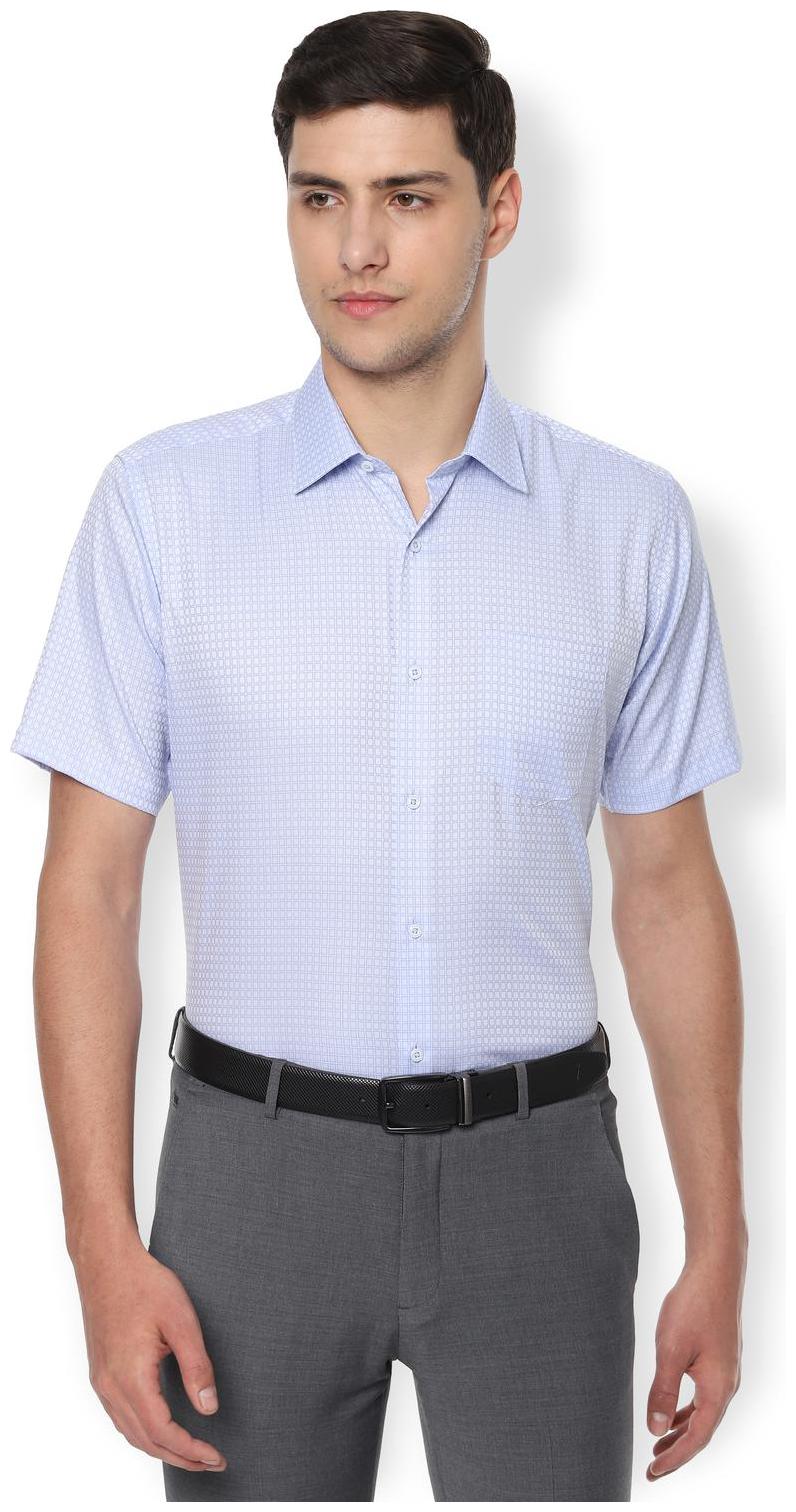 

Van Heusen Men Regular fit Formal Shirt - Blue