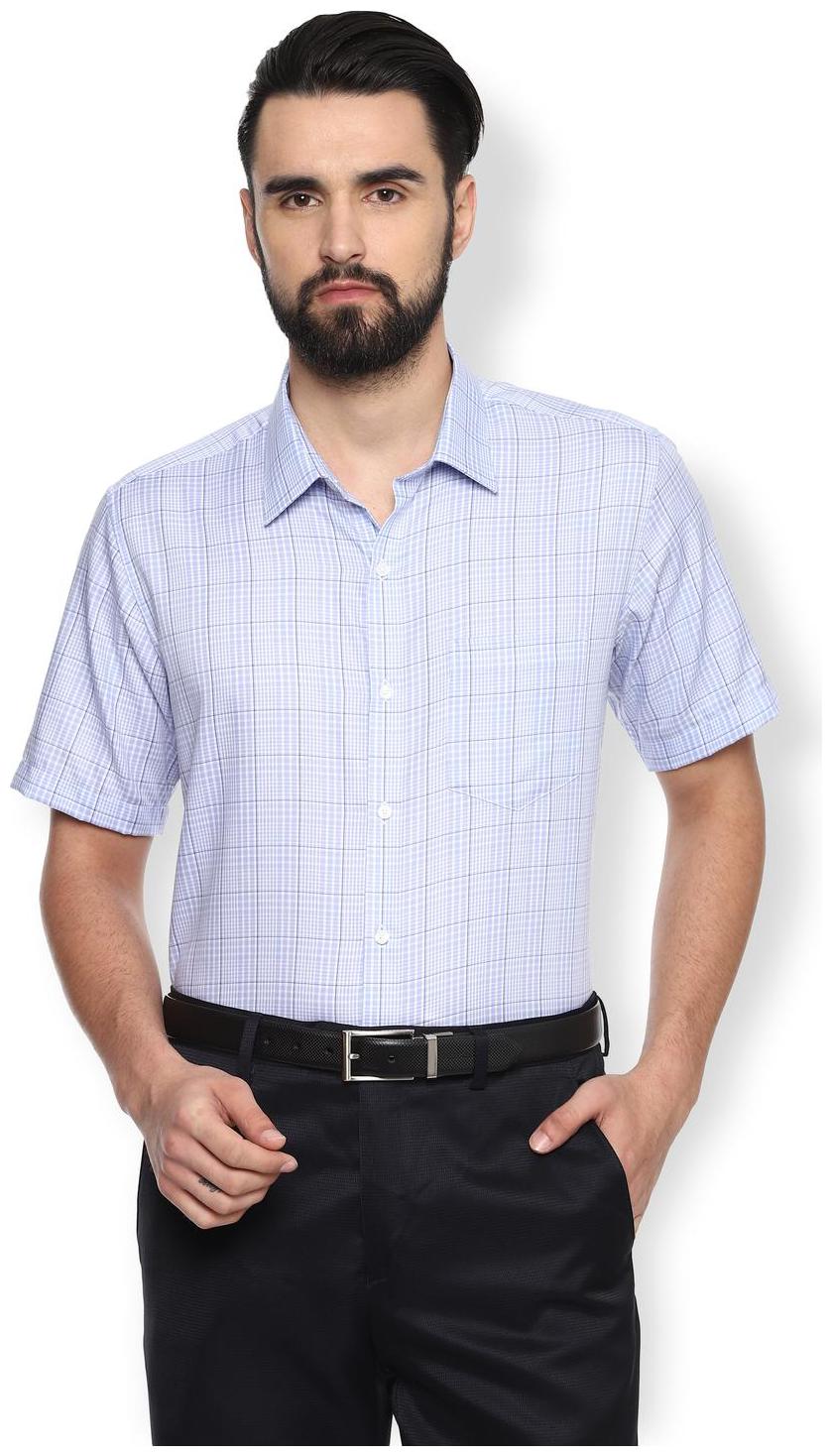 

Van Heusen Men Regular fit Formal Shirt - Blue