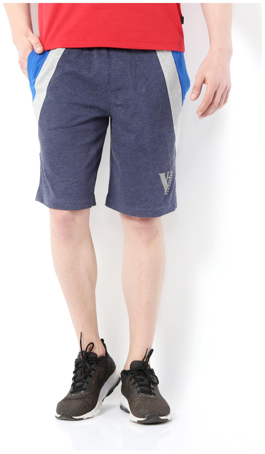 

Van Heusen Men Blue Regular Fit Regular Shorts